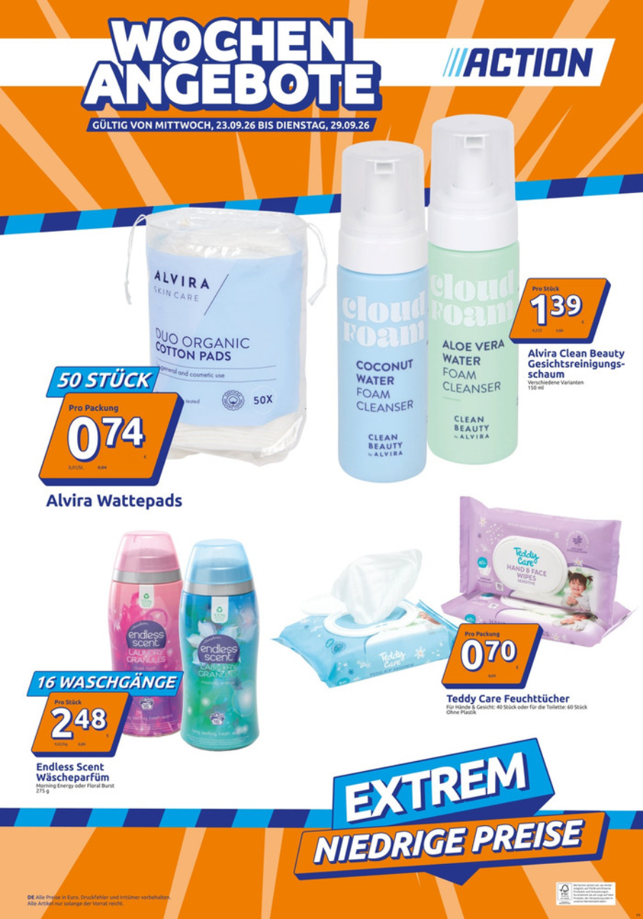 ACTION Prospekt – Seite 1