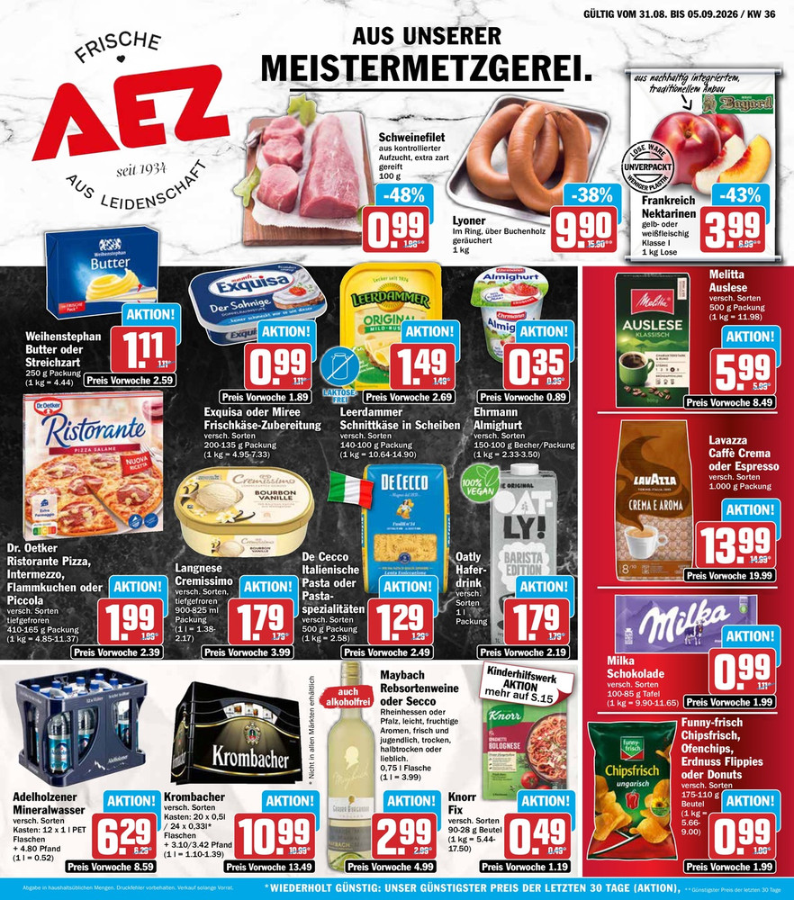 AEZ Prospekt – Vorschaubild
