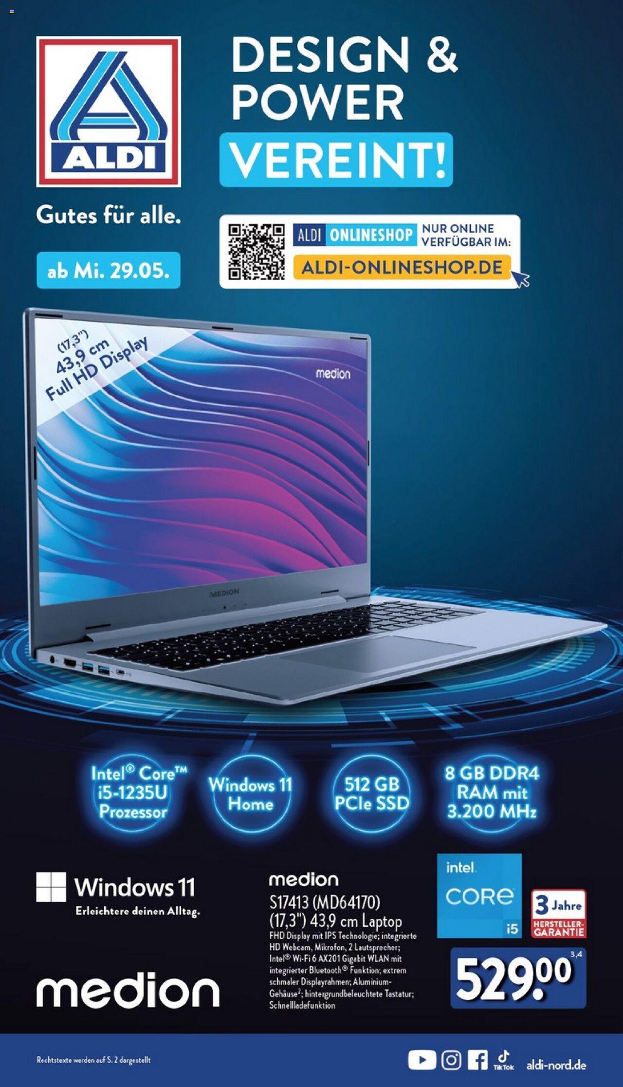 Aldi Nord Multimedia Prospekt – Seite 1