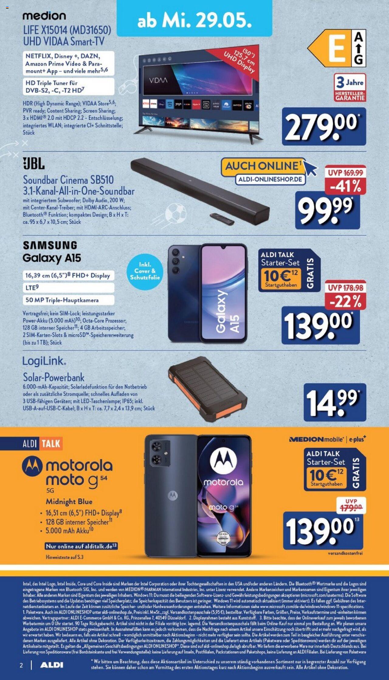 Aldi Nord Multimedia Prospekt – Seite 2