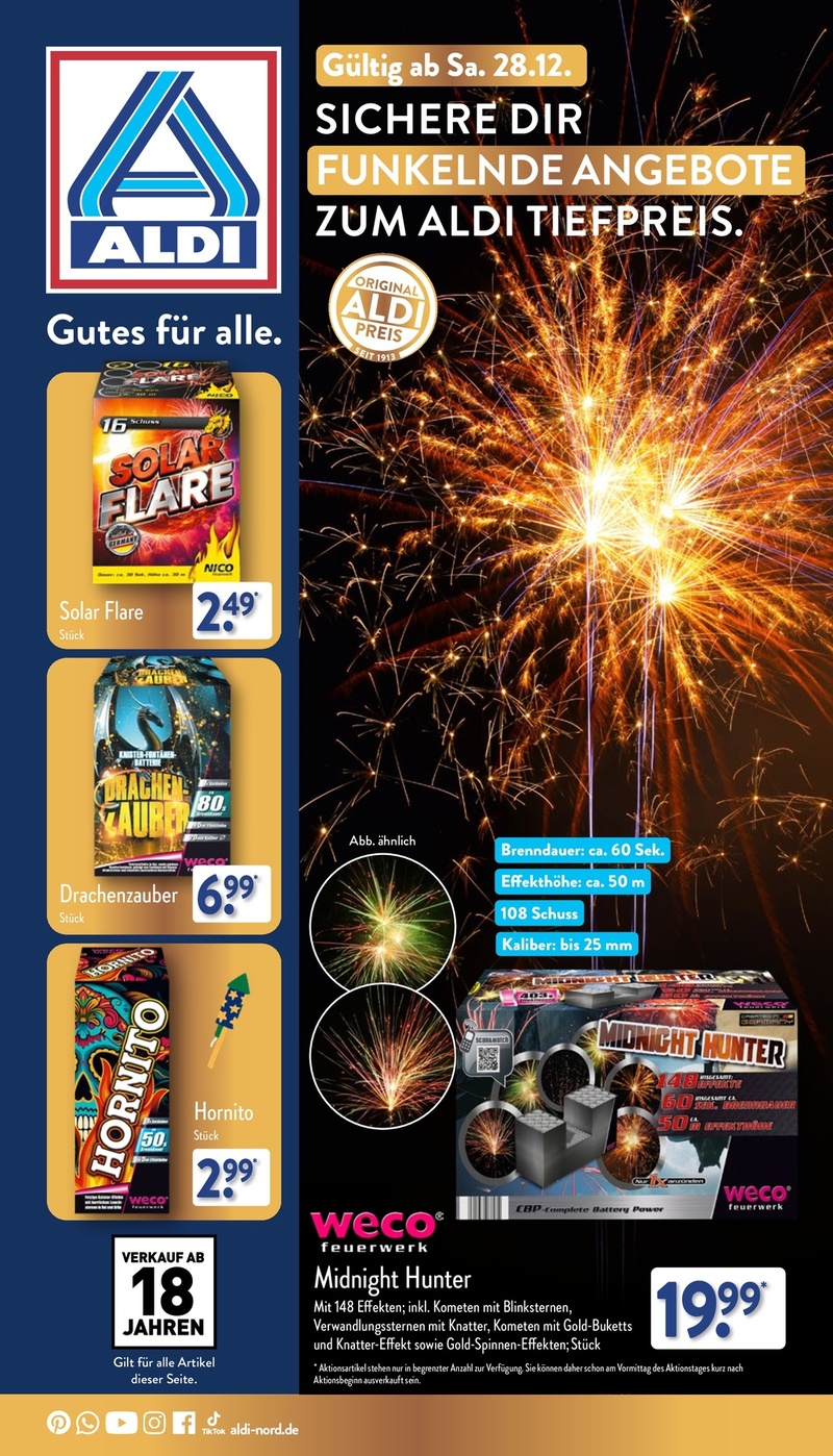 ALDI Nord Silvester Prospekt online