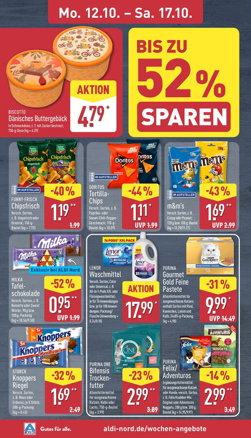 Aldi Nord Prospekt ab 12.10.2026 – Seite 8