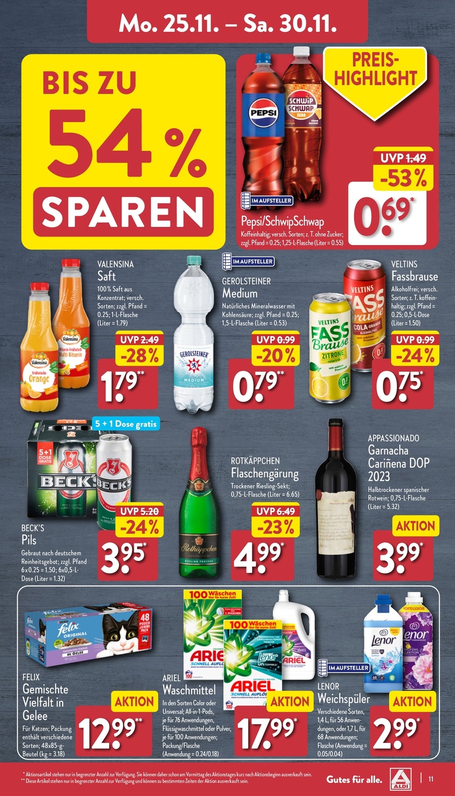 Seite 11 im Aldi Nord Prospekt