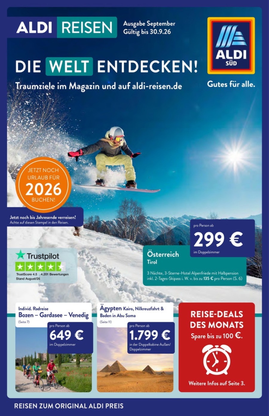 Aldi Reisen – Seite 1