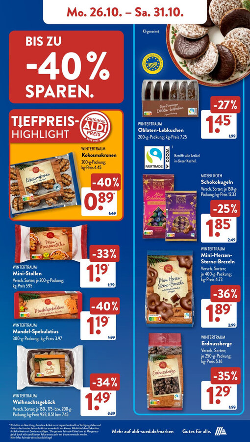 Aldi Süd Prospekt ab 26.10.2026 – Seite 6