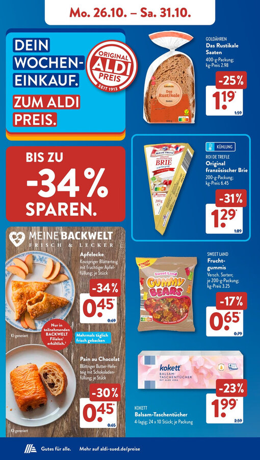 Aldi Süd Prospekt ab 26.10.2026 – Seite 7