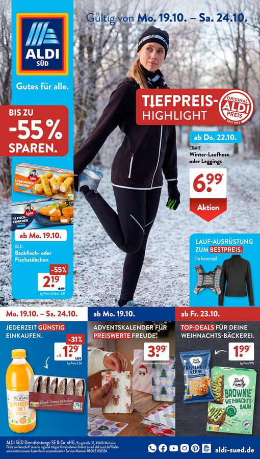 Aldi Süd Prospekt – Seite 1