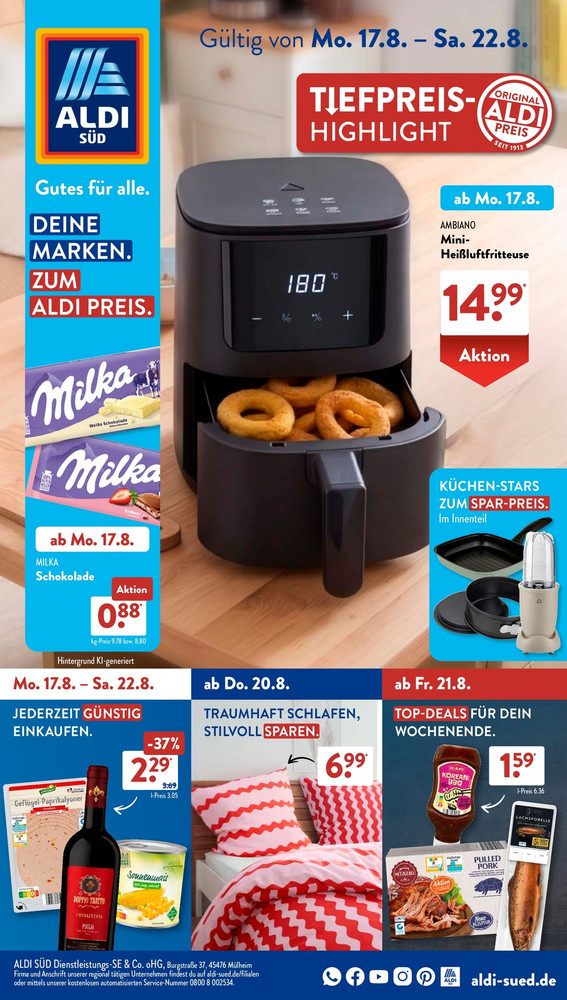 Aldi Süd Prospekt – Vorschaubild