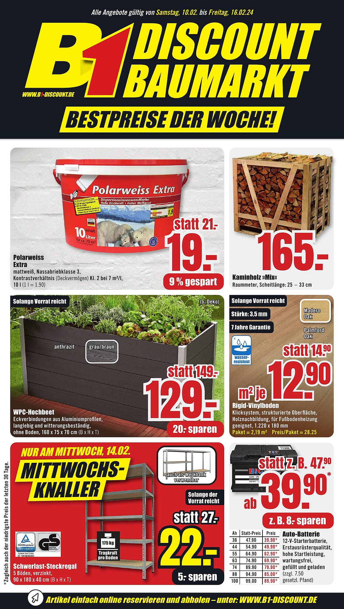 B1 Discount Baumarkt – Seite 1
