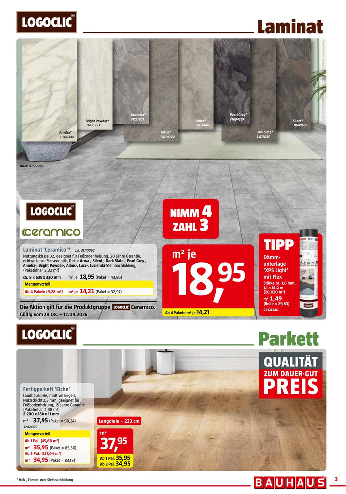 BAUHAUS Prospekt – Seite 3