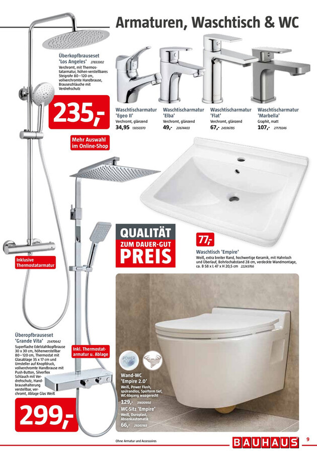 BAUHAUS Prospekt ab 01.10.2026 – Seite 9