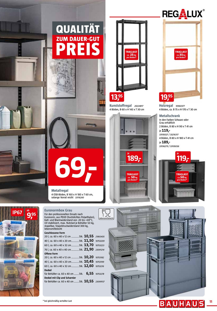 BAUHAUS Prospekt – Seite 11