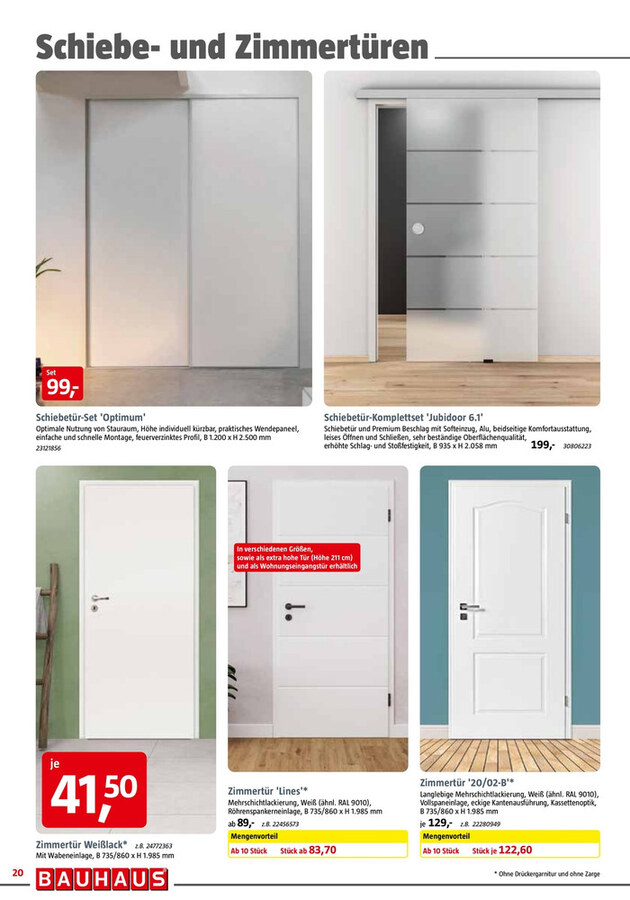 BAUHAUS Prospekt – Seite 20