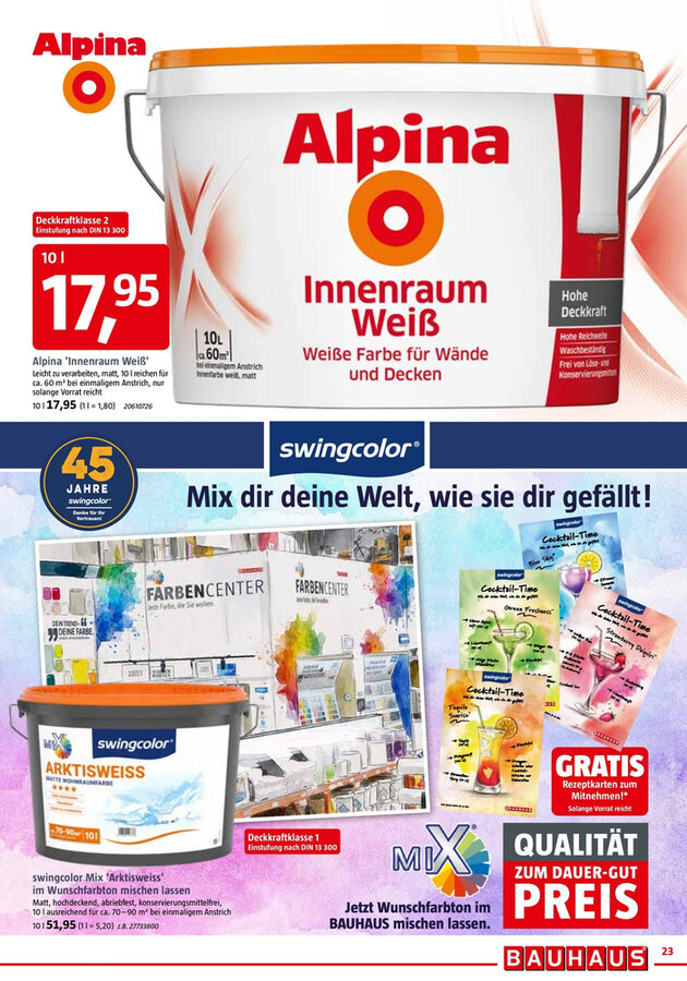 BAUHAUS Prospekt – Seite 23