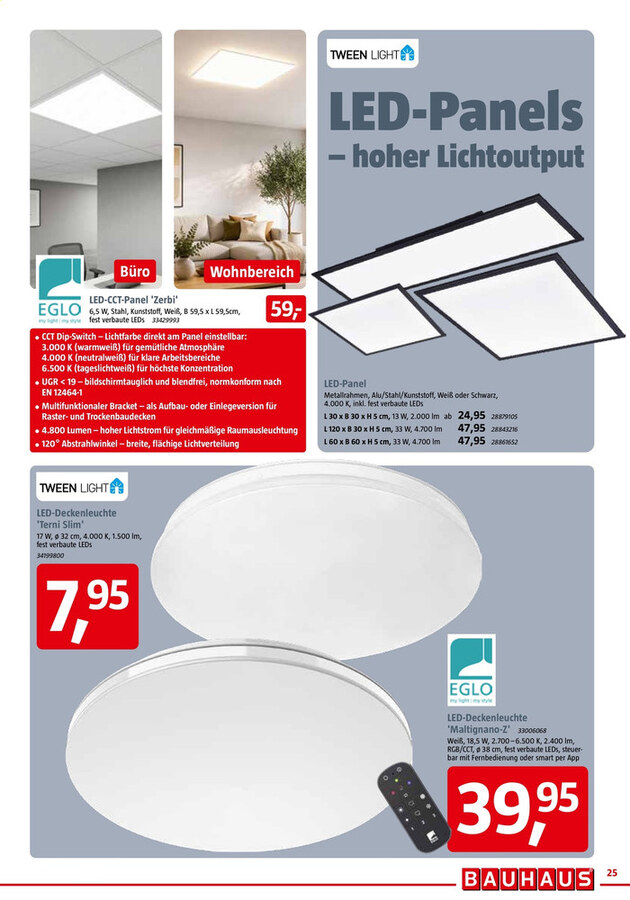 BAUHAUS Prospekt – Seite 25