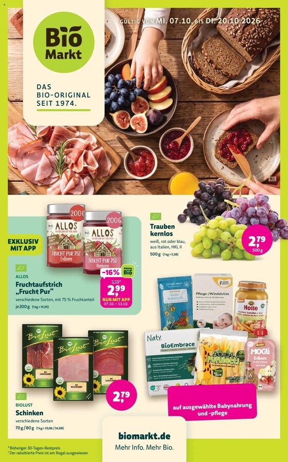 Biomarkt Prospekt – Seite 1
