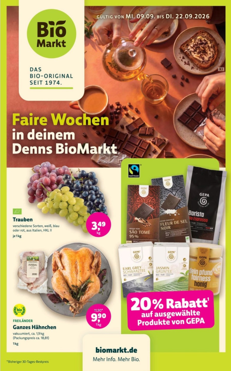 Biomarkt Prospekt – Vorschaubild