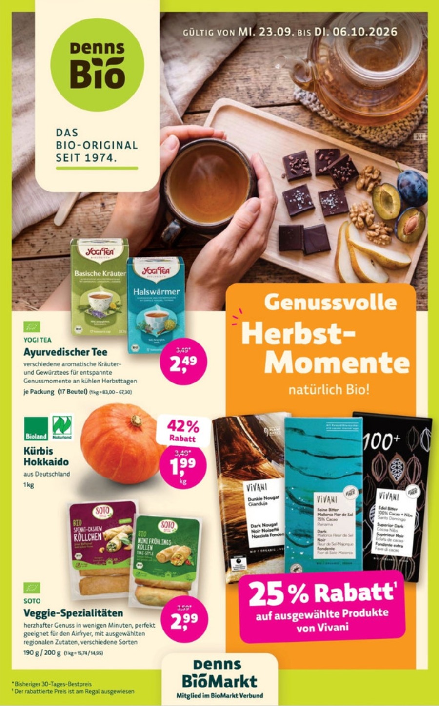 Biomarkt Prospekt – Seite 1