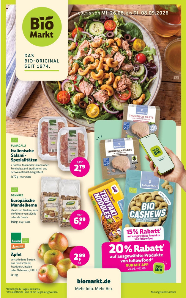 Biomarkt Prospekt – Vorschaubild