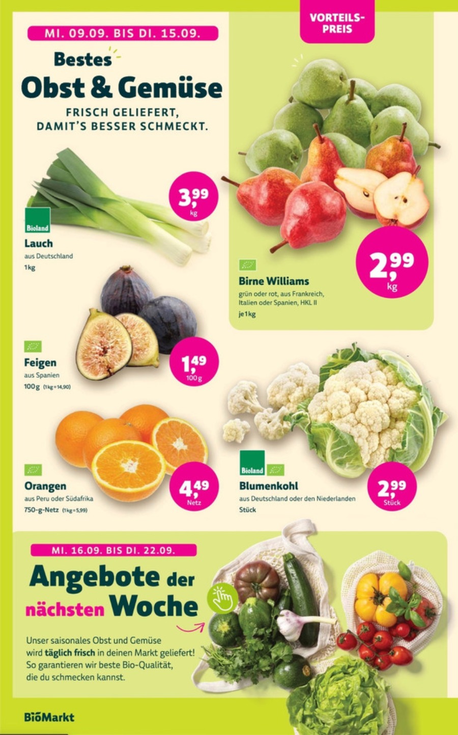 Biomarkt Prospekt – Seite 2