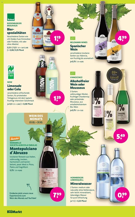 Biomarkt Prospekt ab 07.10.2026 – Seite 12