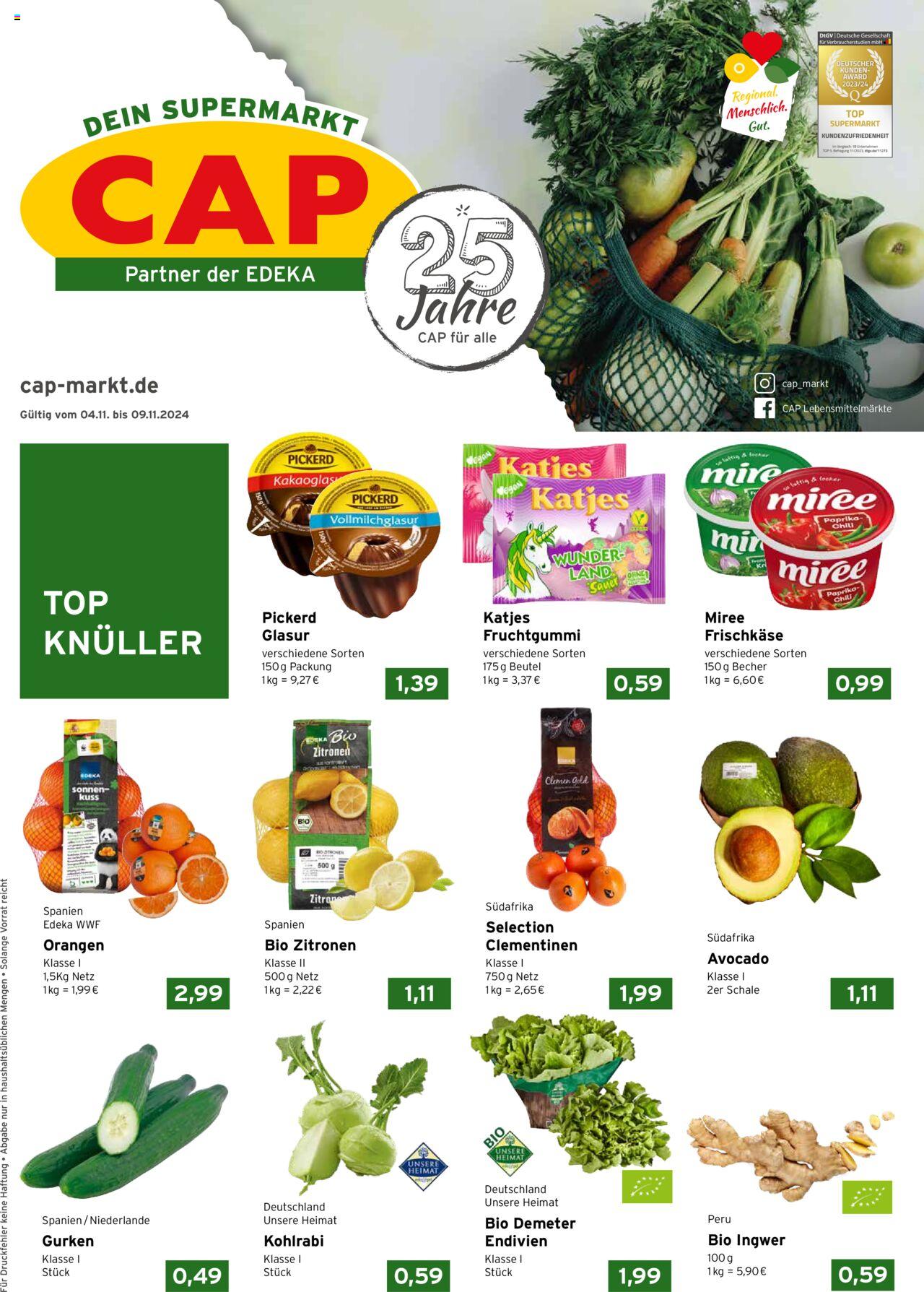 CAP Markt Prospekt – Seite 1
