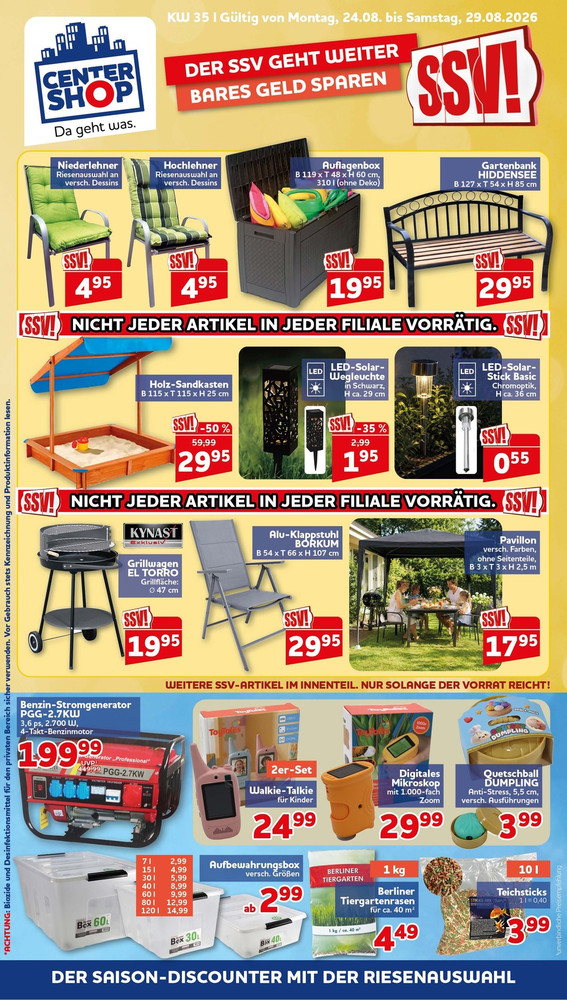 CENTERSHOP Prospekt – Vorschaubild