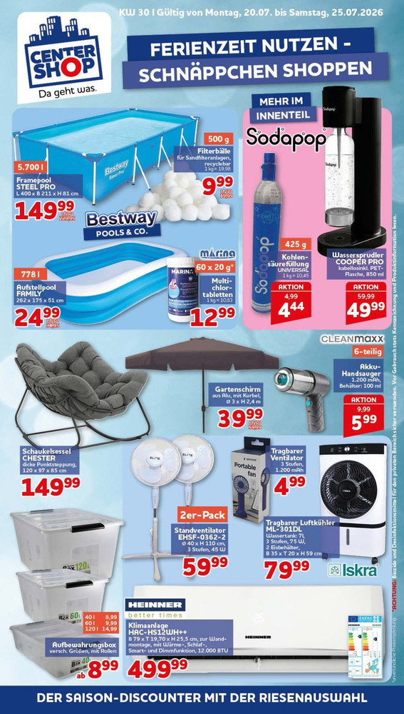 CENTERSHOP Prospekt – Vorschaubild