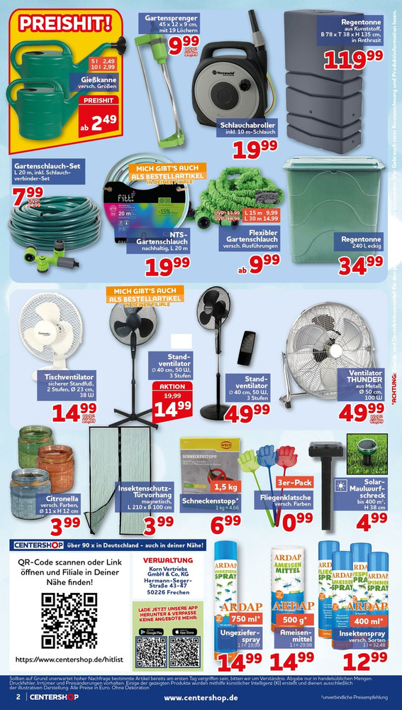 CENTERSHOP Prospekt – Seite 2