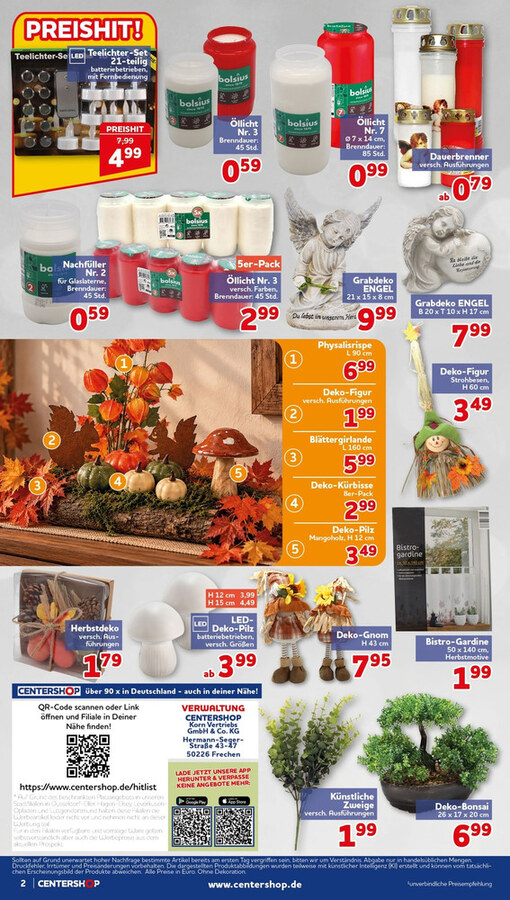 CENTERSHOP Prospekt – Seite 2