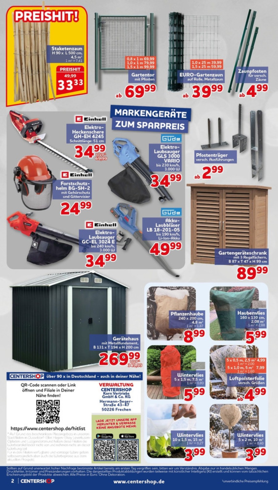 CENTERSHOP Prospekt – Seite 2