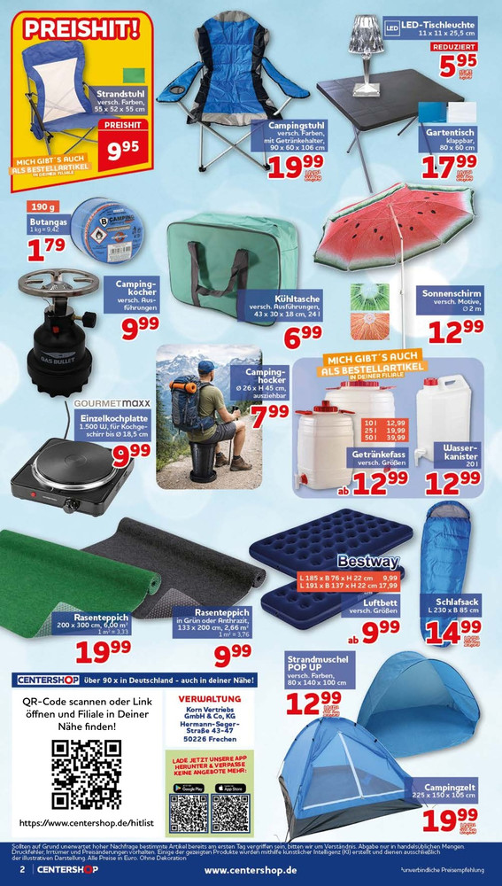CENTERSHOP Prospekt – Seite 2