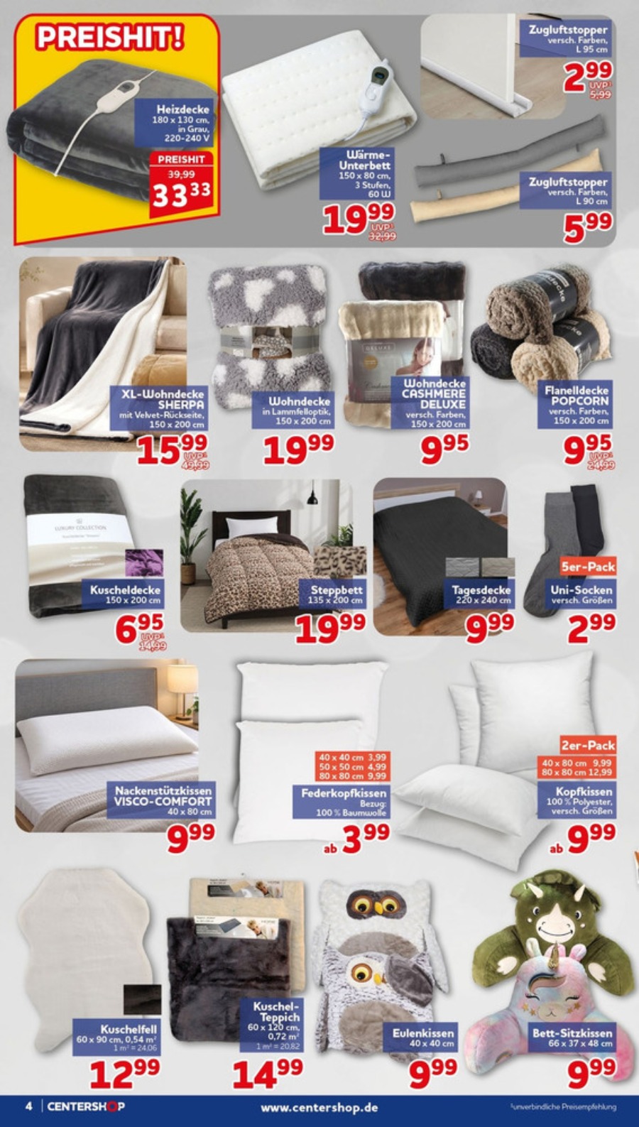 CENTERSHOP Prospekt – Seite 4