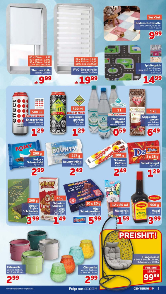 CENTERSHOP Prospekt – Seite 5