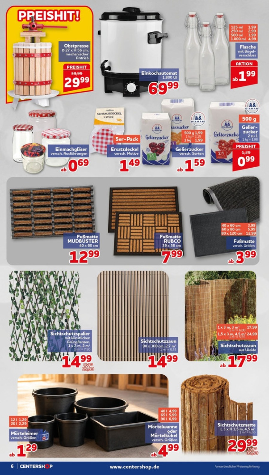 CENTERSHOP Prospekt – Seite 6