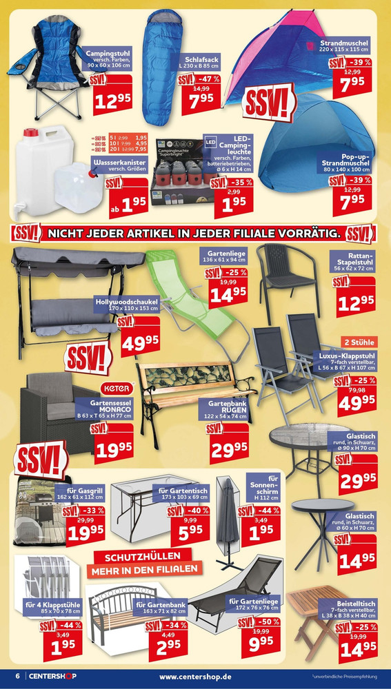 CENTERSHOP Prospekt – Seite 6