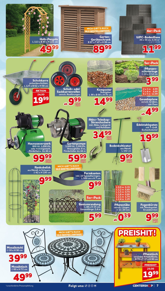 CENTERSHOP Prospekt – Seite 7