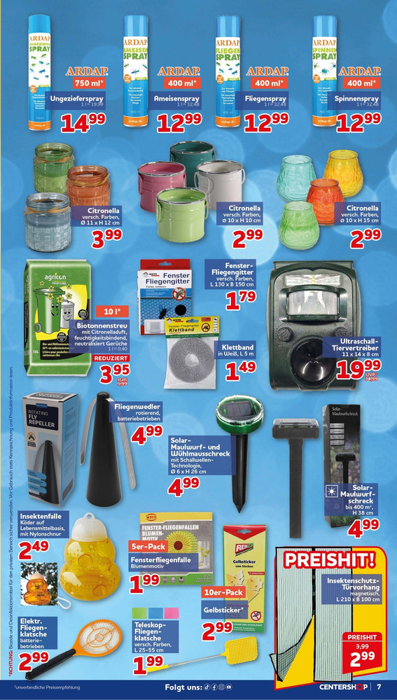 CENTERSHOP Prospekt – Seite 7