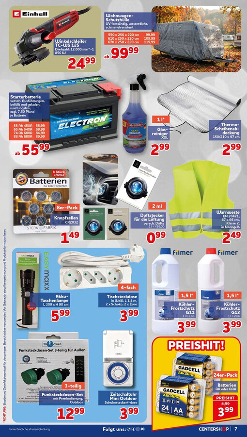 CENTERSHOP Prospekt – Seite 7