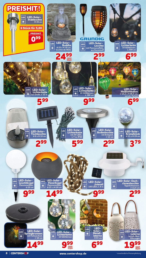 CENTERSHOP Prospekt – Seite 8