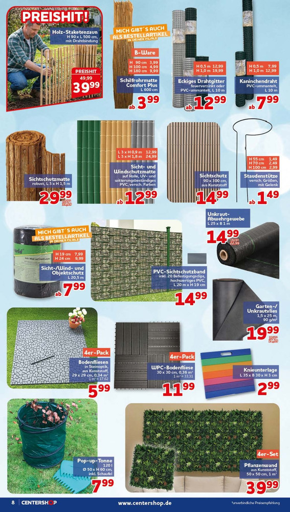 CENTERSHOP Prospekt – Seite 8