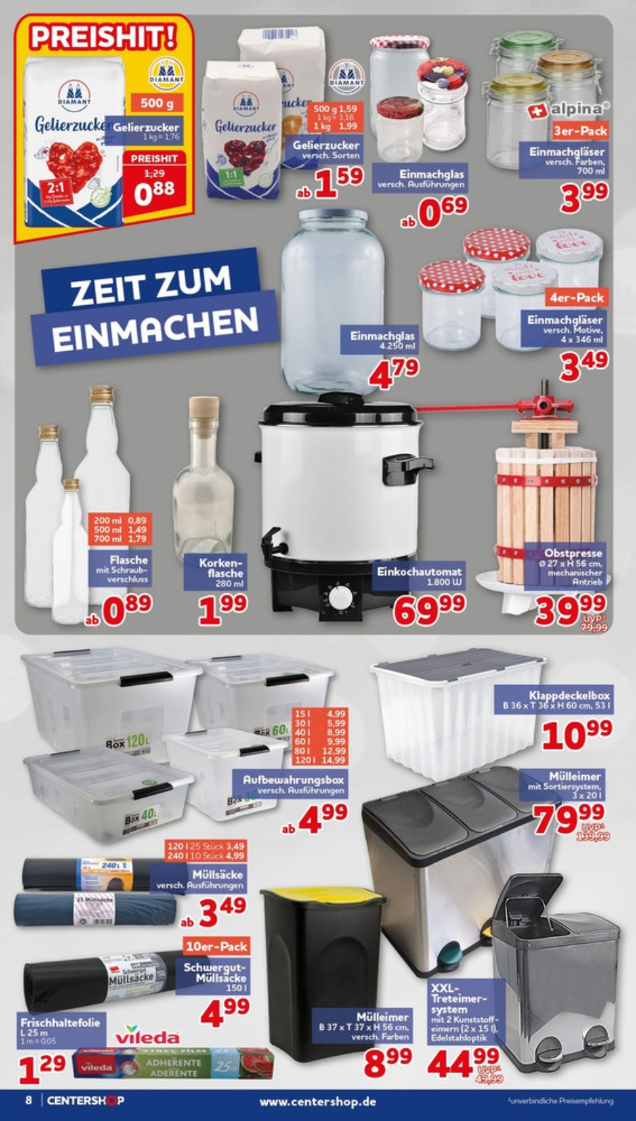 CENTERSHOP Prospekt – Seite 8