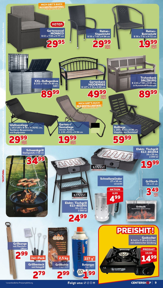 CENTERSHOP Prospekt – Seite 9