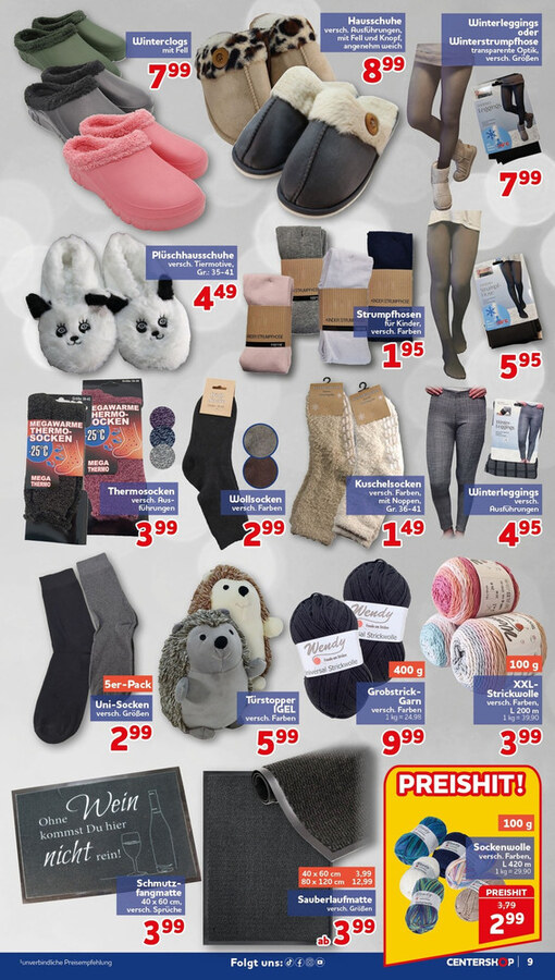 CENTERSHOP Prospekt – Seite 9