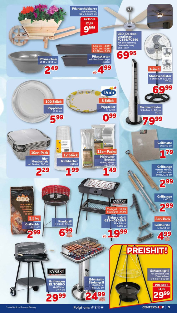 CENTERSHOP Prospekt – Seite 9