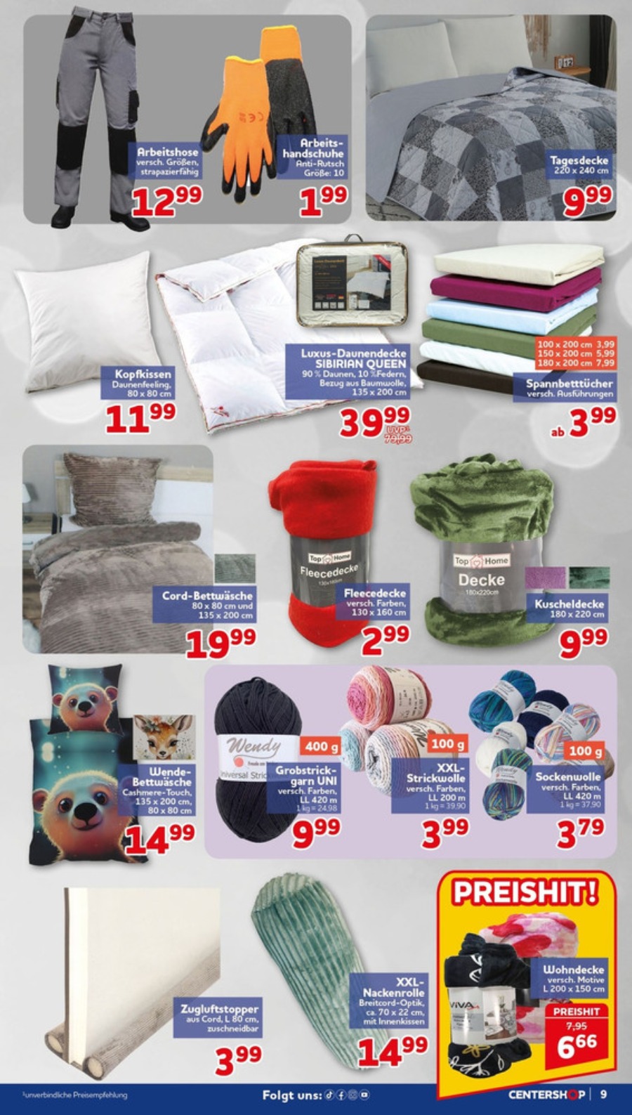 CENTERSHOP Prospekt – Seite 9