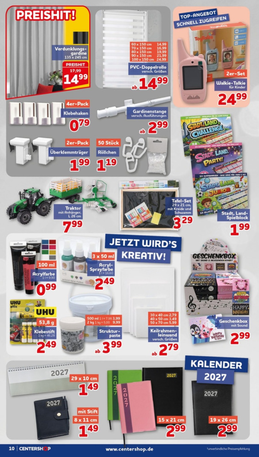 CENTERSHOP Prospekt – Seite 10