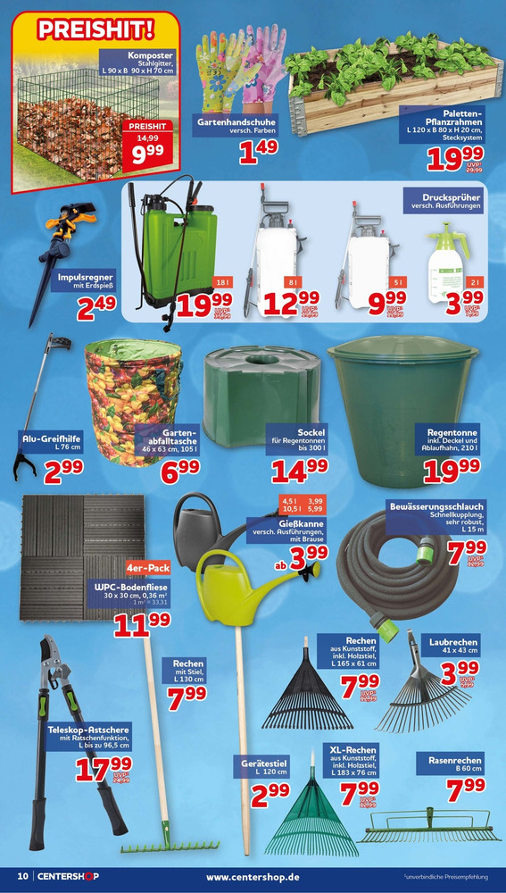 CENTERSHOP Prospekt – Seite 10
