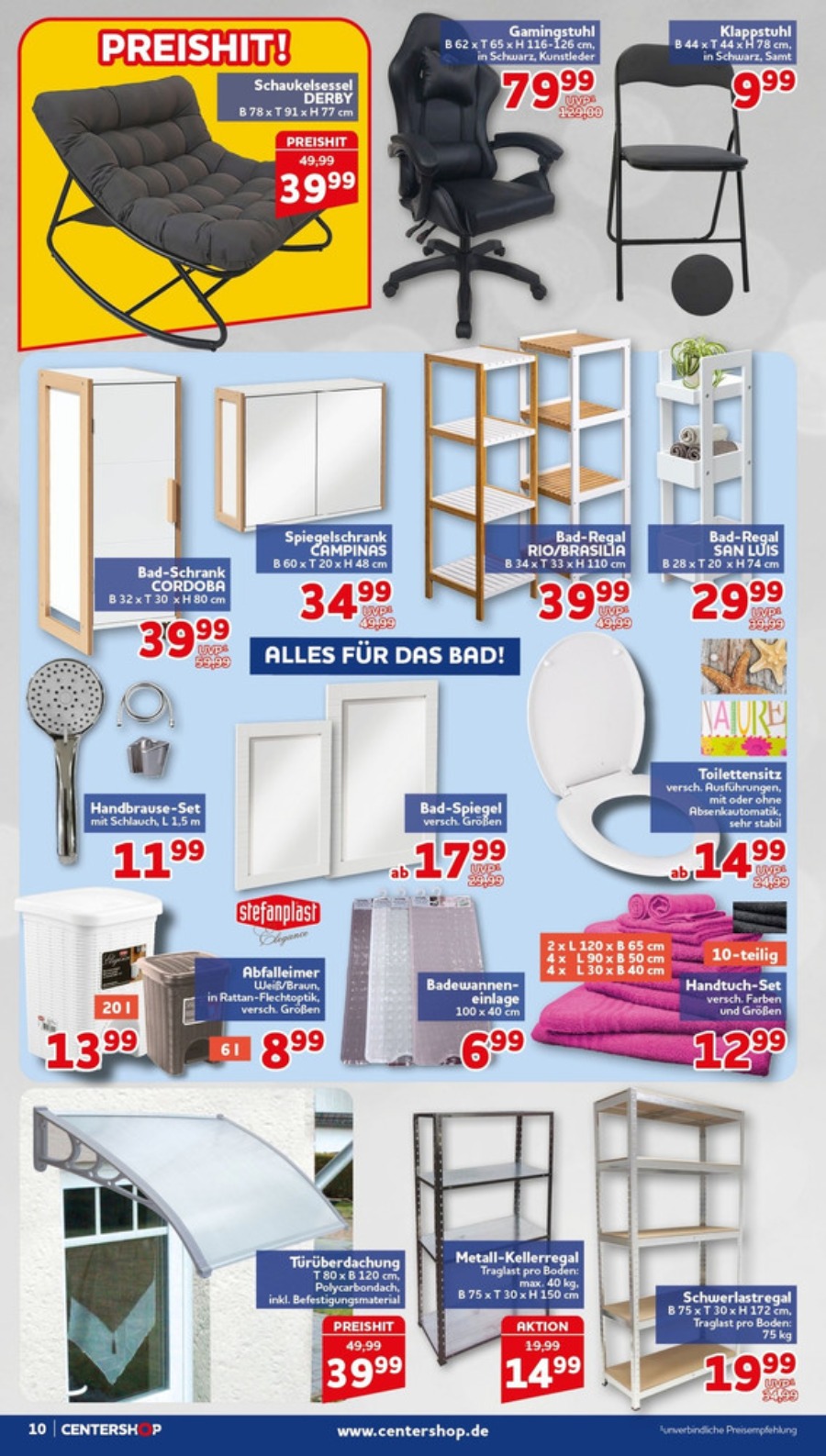 CENTERSHOP Prospekt – Seite 10