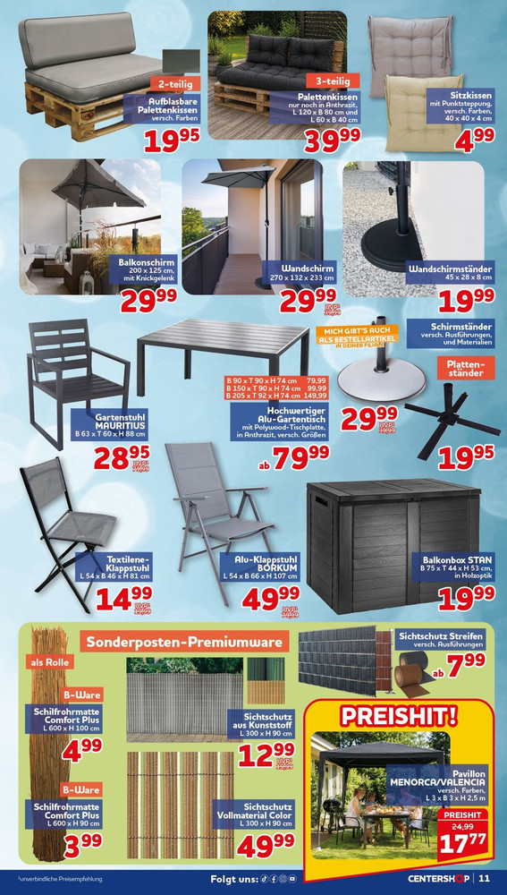 CENTERSHOP Prospekt – Seite 11